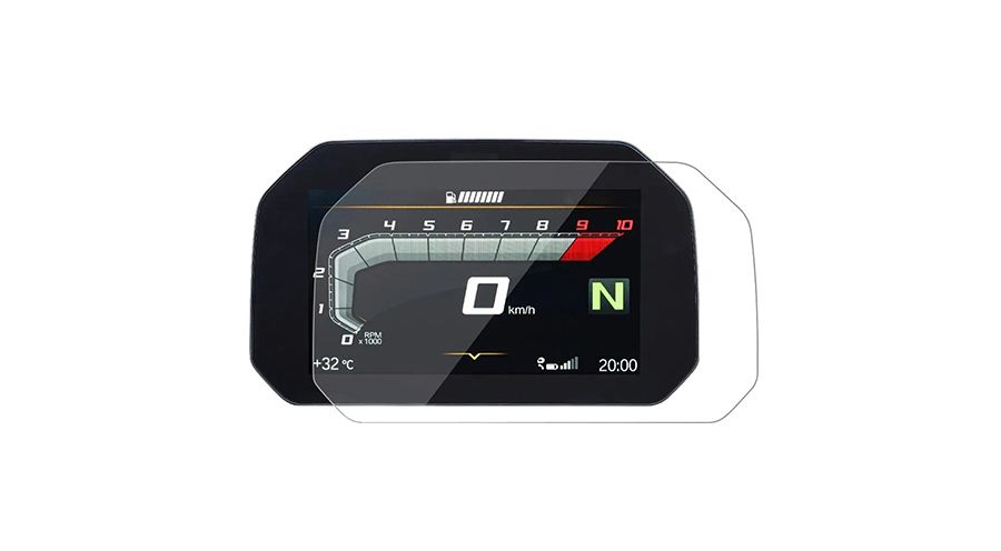 BMW F800GS (2024- ), F900GS & F900GS Adv Hardened display protection foils