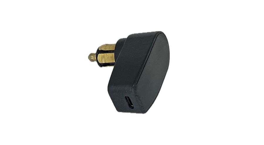 BMW R1200ST USB-C angle plug for motorcycle socket