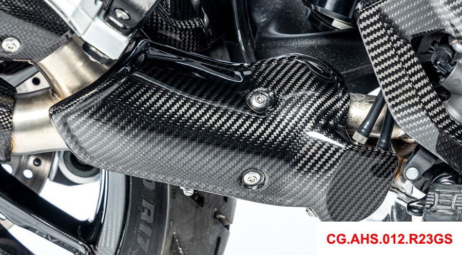 BMW R1300GS & Adventure Carbon Exhaust Protector