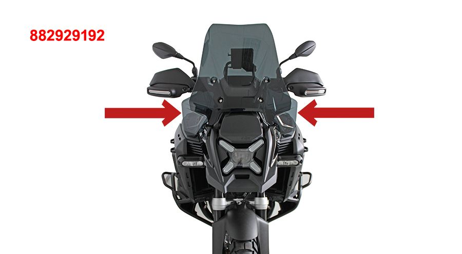 BMW R1300GS & Adventure Air Deflectors