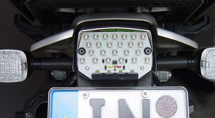 LED tail light panel for BMW R850GS, R1100GS, R1150GS & Adventure ...