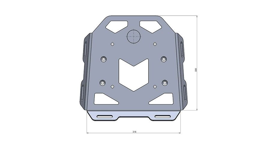 Luggage rack for BMW S 1000 XR (2020- ) | Motorcycle Accessory Hornig