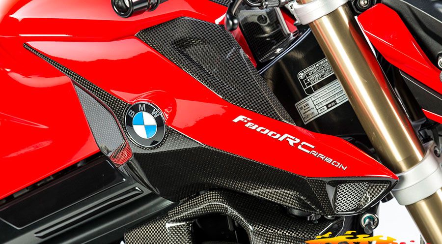 Carbon fairing side panels for F800R (2015- ) | Motorcycle ...