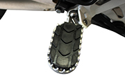 Footpeg rubber (driver) for BMW R1200GS Adv LC & R1250GS Adv